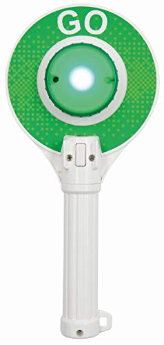 Rubies 6300974-STD Unbekannt Polizeikelle Go/Stop mit Licht und Sound Multi-Colored