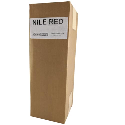 Nile Red Fluorescent Dye for Microplastic Research, 8 Ounces (Methanol-Based)
