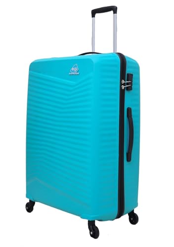 Image of American Tourister Kamiliant Set of 3 Trolley Bags 55 cm, 68 cm and 79 cm Small, Medium and Large Hard-Sided Polypropylene 4 Wheeler Spinner Luggage (Teal)