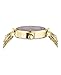 Versus Versace Iseo Collection Luxury Womens Watch Timepieces with a Gold Bracelet and Case Featuring a Red Dial