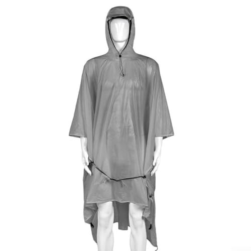 Yuanpgky Hache et hache de camping | Outil de camping en plein air pour la randonnée et le trekking | Matériau nylon enduit de silicone 15D | Imperméable PU8000 + mm | Résistant à l'abrasion | (Gris L