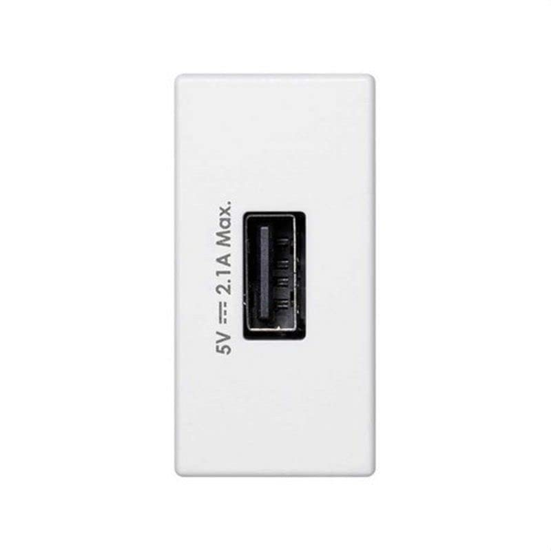 SIMON K126D/9 CARGADOR K45 USB 1 módulo da 2,1 A