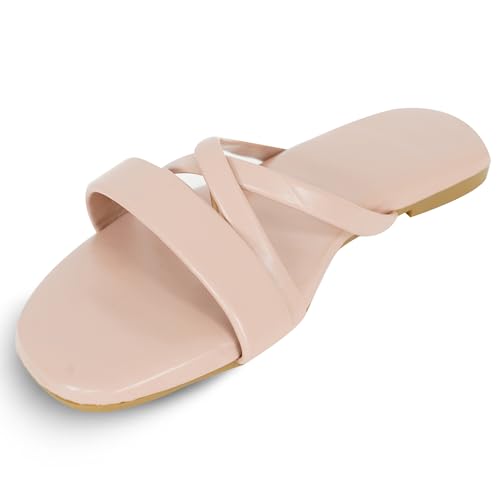 Image of DFR Women Casual Cushioned Flat Slippers Woman
