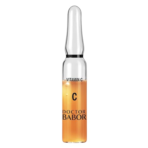 DOCTOR BABOR Ampolla Radiance Serum Concentrado | Vitamina C Tratamiento, Con Ácido Hialurónico, Altamente Potente, Corrige Manchas Oscuras, Para Piel Más Suave y Brillante, Contra Arrugas | 7x 2ml