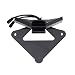 Produktbild Für Ducati Panigale V4 S V4S Motorrad Rücklicht Bremsblinker Integrierte Lichter Kotflügel Kennzeichenhalter Halterung Arbeitsscheinwerfer (Color : Black)
