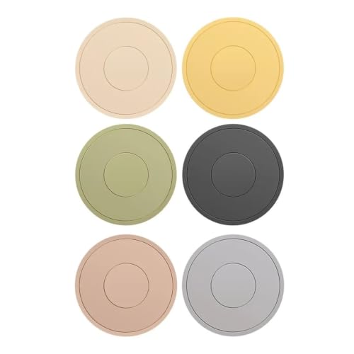 Sets table dessous plat silicone coussinets résistants chaleur cuisine lot 6