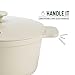 Goodful All-In-One Pot, Multilayer Nonstick, High Performance Cast Dutch Oven With Matching Lid, Roasting Rack And Turner, Made Without PFOA, Dishwasher Safe Cookware, 4.7-Quart, Linen