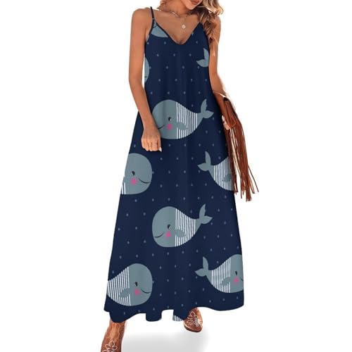 Robe maxi poisson rayé sans manches ultra légère qui évite la chaleur lors des grands voyages