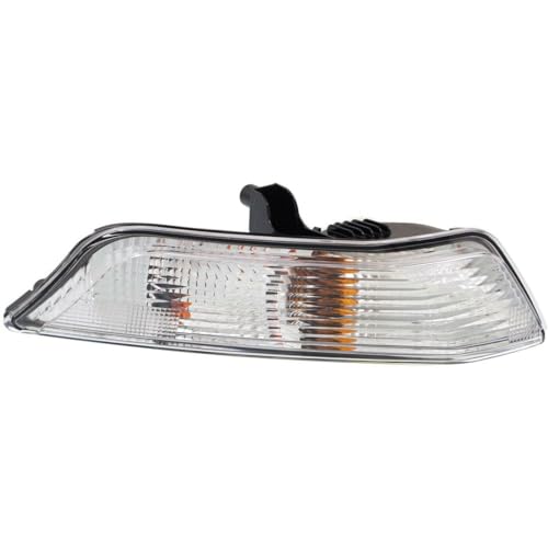 XIOUMAAN Signal Light Right Passenger Side Clear and Amber Lens Parking Light Corner Marker Park Lamp Hand FO2521191 FR3Z13200A 14898179