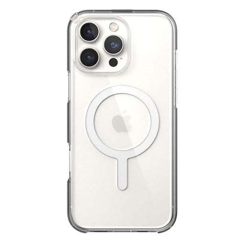 Coque magnétique iPhone 16 Pro Max transparente avec protection chute