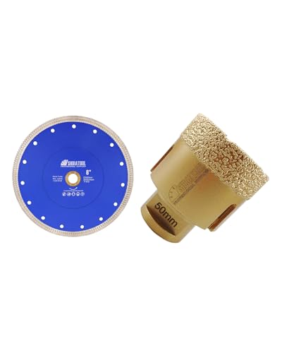 Forets diamant et disque SHDIATOOL pour réussir la pose de carrelage dans votre salle de bain
