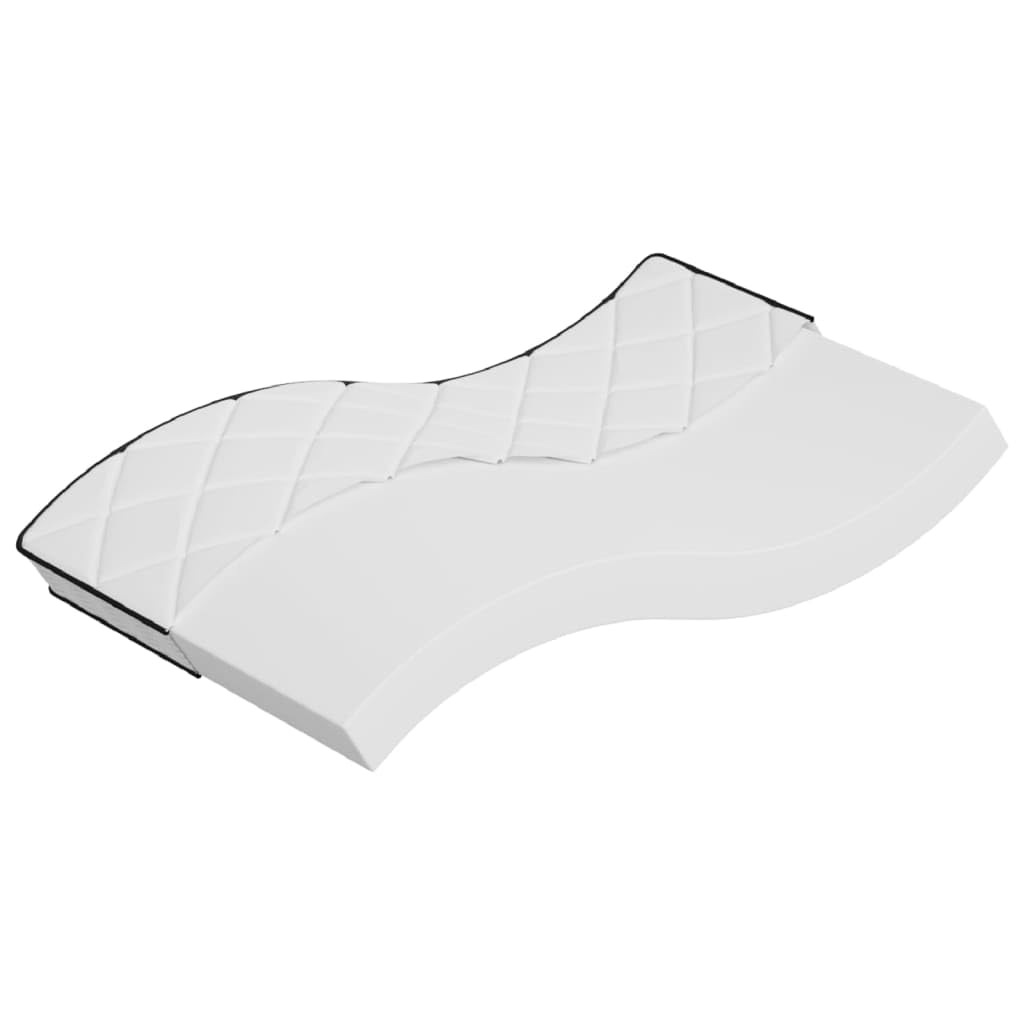 Materac piankowy, średnio miękki, 120 x 200 cm, oddychający, ergonomiczny, poszewka nadaje się do prania, zimna pianka, pianka memory, futon do sypialni, pokoju gościnnego, podwójnego łóżka