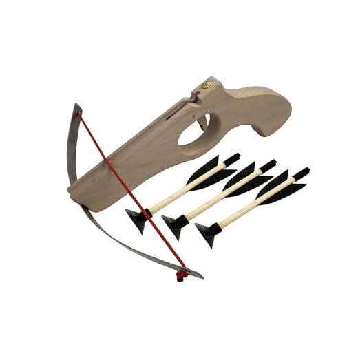 Holzspielerei - Armbrust mini inkl. 3 Pfeile für Kinder