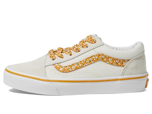 Image of Vans Women's Kid Old Skool (Little Kid), Ditsy Floral Multi /True White, 12 Medium