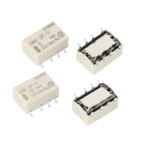 Relé de señal G6K-2F-Y para reparar interferencias en circuitos y solucionar pérdidas de datos