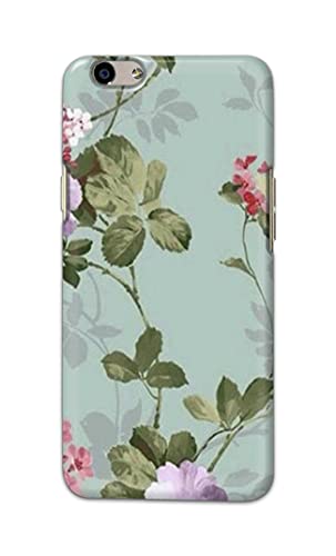Image of Printed Hard Back Cover Case for Oppo F1s | Oppo A59 Back Cover (Floral Painting) -702
