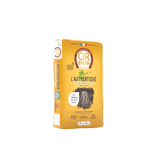 Fertilisant essentiel pour le sol Or Brun 10kg pour enrichir une terre pauvre ou sablonneuse