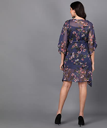 Image of Serein Women's Chiffon Kaftan 15 Casual Dress