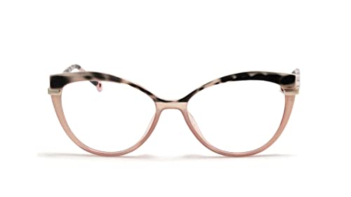 Óculos Armação Feminino Geek Com Lentes Sem Grau Ab-1011 (Rosa-Degrade)