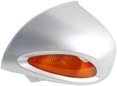 2 X Motorcycle Motorbike Rearview Mirror Outside Rear View Left & Right Side View Mirrors For BMW R1100RT R1150RT R1100 RT R1150 RT (Silver)