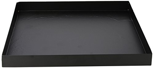 Esschert Design Bottom Plate for Square Fire Basket ,black