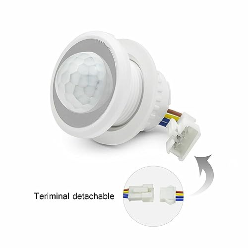 Luz nocturna LED con sensor de movimiento PIR para habitación miniatura 6