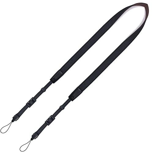 HALIHALI Kamera Schultergurt Kameragurt Kamera Tragegurt, Compact Strap Pack Black, für DSLM-Kameras, Kompaktkameras und… – Bild 4