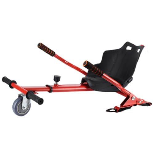 Asiento De Kart Hoverboard – Fijación Para Scooter De Equilibrio, Accesorio De Marco Ajustable | Soporte De Hover Con Manijas De Control Fácil, Divertido Equipo De Equitación Po