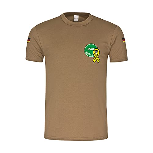 T-shirt militaire ISAF 2021 armée allemande ample et respirant pour climat chaud XL