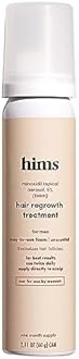 hims hair regrowth treatment minoxidil 5% topical solution foam - 2.11 oz