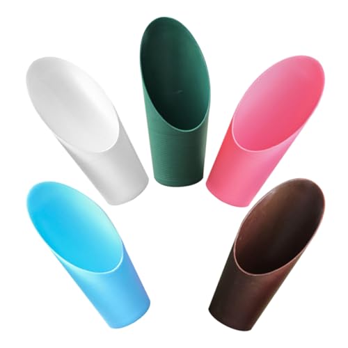 Sosoport 5pièces Pelle à Terreau Plastique Pelles à Terreau pour Jardin Réutilisables pour Bonsaï pour Plantes Succulentes pour Pots De Jardin