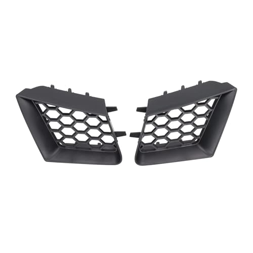 Parrilla delantera para Seat Ibiza y Cordoba 6L (2002-2009) en negro mate, juego de 2 piezas