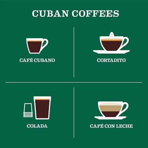 Image of Cafe La Llave Espresso Ground Coffee, Dark Roast, 10 OZ, Pack of 8 | Ideal for Espresso Machine, Moka Pot and Drip Brewing, Easy-to-Brew Fine Ground Coffee, Bold Latin Espresso Flavor