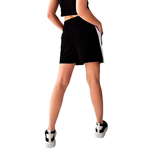 Bermuda Oversized Brohood Moletom Preto