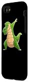 Funny Alligator Design For Kids Men Women Reptile Crocodile Case for iPhone SE (2020) / 7 / 8