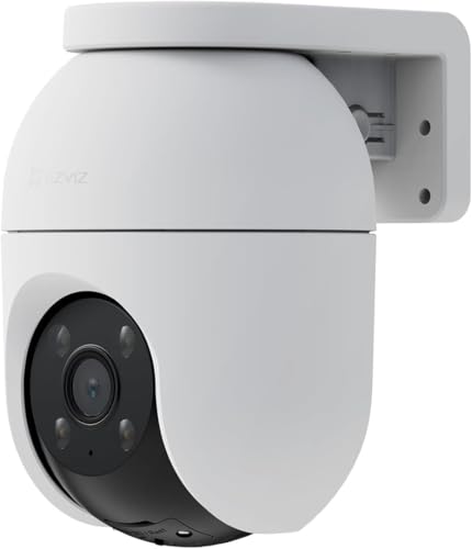 EZVIZ-Telecamera-Wi-Fi-Esterno-3K-Telecamera-Motorizzata-per-Esterni-con-Copertura-a-360-Visione-Notturna-a-Colori-Rilevamento-di-PersoneVeicoli-Tracciamento-Zoom-Auto-AlexaGoogle-C8c-5MP