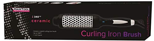 Curling Iron With Brush (Pack of 1)