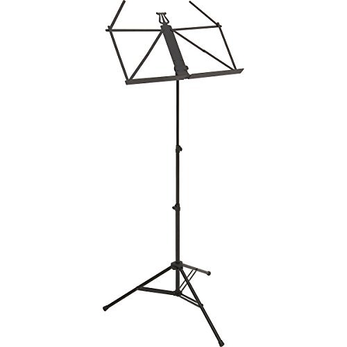 K&M Ruka Ultra Lightweight Music Stand Black #TOP2