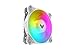ASUS TUF Gaming TF120 ARGB Case Fan White Edition - Single Pack (1 Piece, Aura Sync, Quiet Addressable ARGB Fan, PWM Control, White)