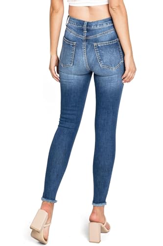 Celebrity Pink Women's Juniors High Rise Skinny Jeans3
