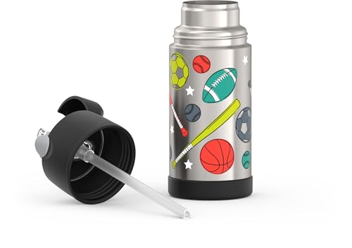 Image of THERMOS FUNTAINER Water Bottle with Straw, 12oz, Sports