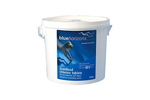 Blue Horizons Swimming Pool 200g Stabilised Chlorine Tablets - 25kg