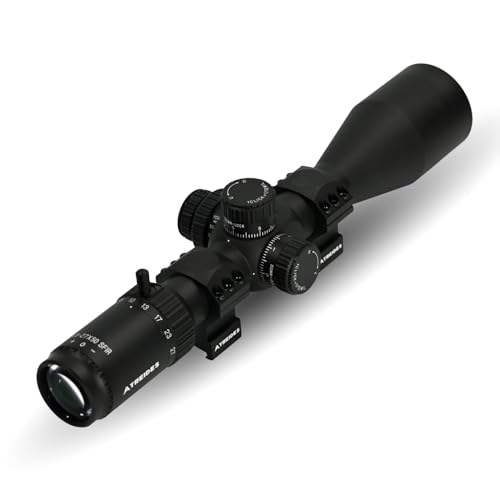 ATREIDES 4.5-27X50 SFP Dune Riflescope, 30mm Tube Hunting Optics with 20mm Rail Scope Rings