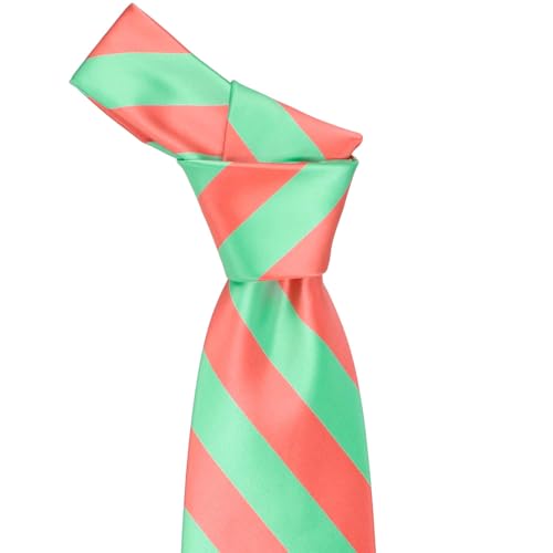 Image of tiemart Men's Striped Tie Standard Length