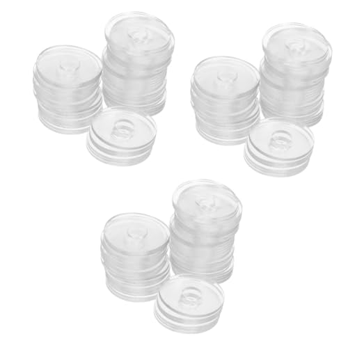 iplusmile 150 Piezas Junta Transparente Arandelas Para Tornillos Junta De Estanqueidad Arandela Plana Juntas Planas Arandelas De La Manija De La Puerta De La Ducha Juntas Redondas Vinilo