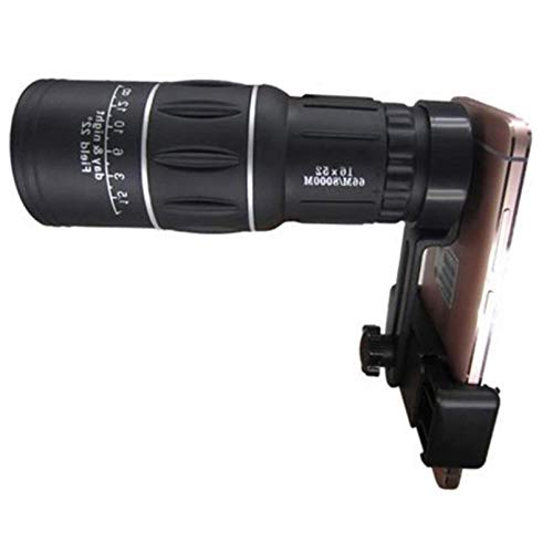 Télescope monoculaire 12x50 avec prisme BaK4 et objectif FMC pour smartphone