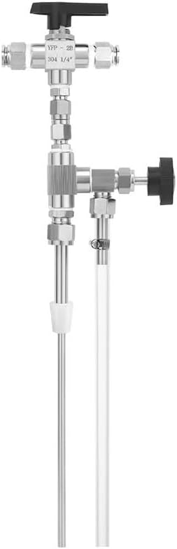 Homebrew Siphon Hose, Manual Beer & Wine Transfer Tube with Filter, Food Contact Safe Tubing for Home Brewing & Bottling(Barb)