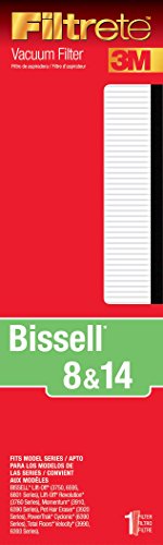 Filtre pour aspirateur Bissell 3 m 66808 A-4 accessoires séries 8 et 14