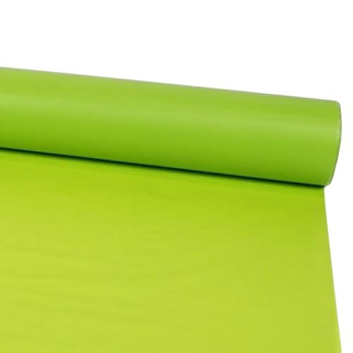 Image of Oasis Frosted Lime Green Bouquet Wrapping Roll Premium Korean Style Flower Wrap for Fresh Flowers & Gift Packaging Florist Essential Supplies 60 Micron 25 Meter Long
