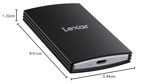 Image of Lexar Armor SL700 Portable SSD, 2TB, up to 2000MB /s Read, up to 2000MB /s Write, Compatible w /Type-C Laptops, iPhone 15, Smartphones, Tablets, PS5, Xbox, USB 3.2 Gen 2x2, Slim and Lightweight